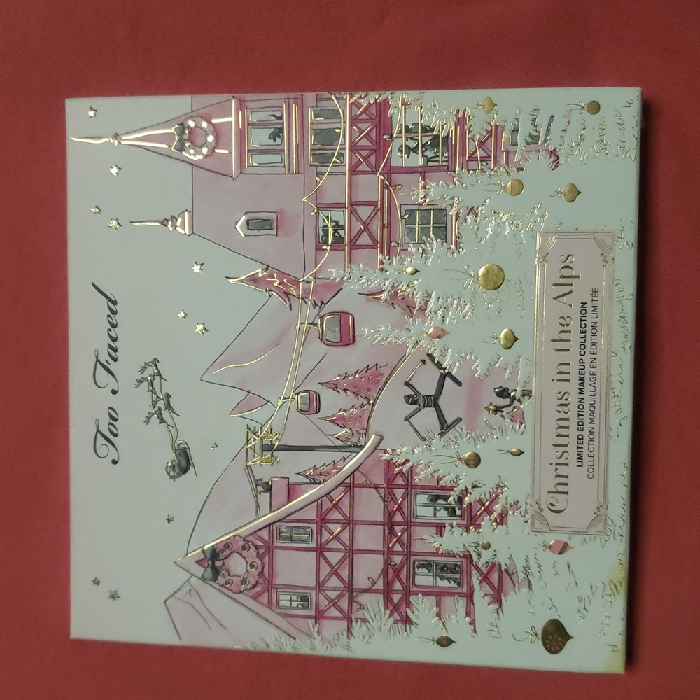 Too Faced Festive Pink and Gold Makeup Set